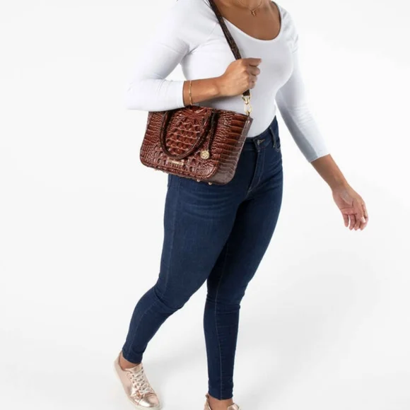 ๐ฅณ๐HOST PICK! ๐๐ฅณ ๐ค BRAHMIN STEEL FONTAINE Small Ashlee Handbag ๐ค - Picture 6 of 10